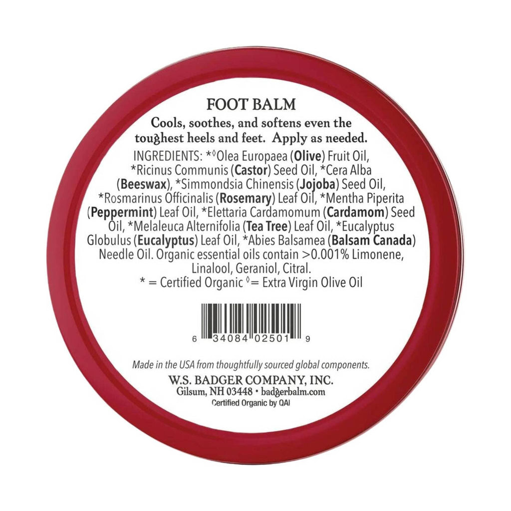 Badger Foot Balm 2oz Tin - Lenny's Shoe & Apparel