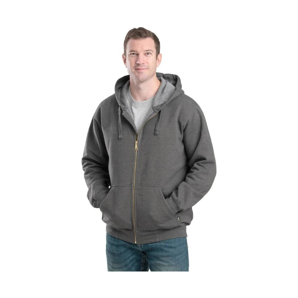 Berne Men's Iceberg Hooded Sweatshirt - Graphite - Lenny's Shoe & Apparel