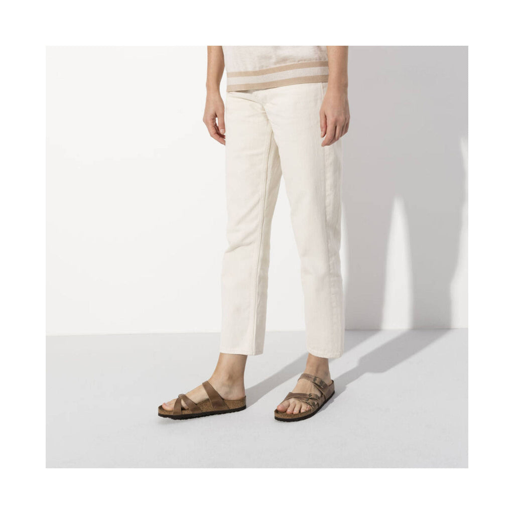 Birkenstock Franca Sandal - Oiled Leather Tobacco - Lenny's Shoe & Apparel