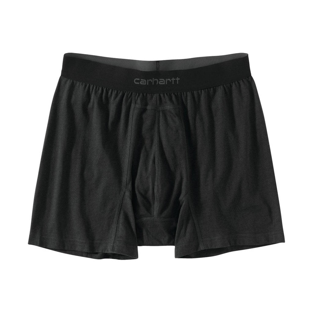 Carhartt Men's 5" Basic Boxer Brief 2-Pack - Black - Lenny's Shoe & Apparel