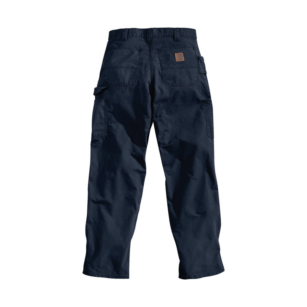 Carhartt Men's Canvas Work Dungarees - Navy - Lenny's Shoe & Apparel