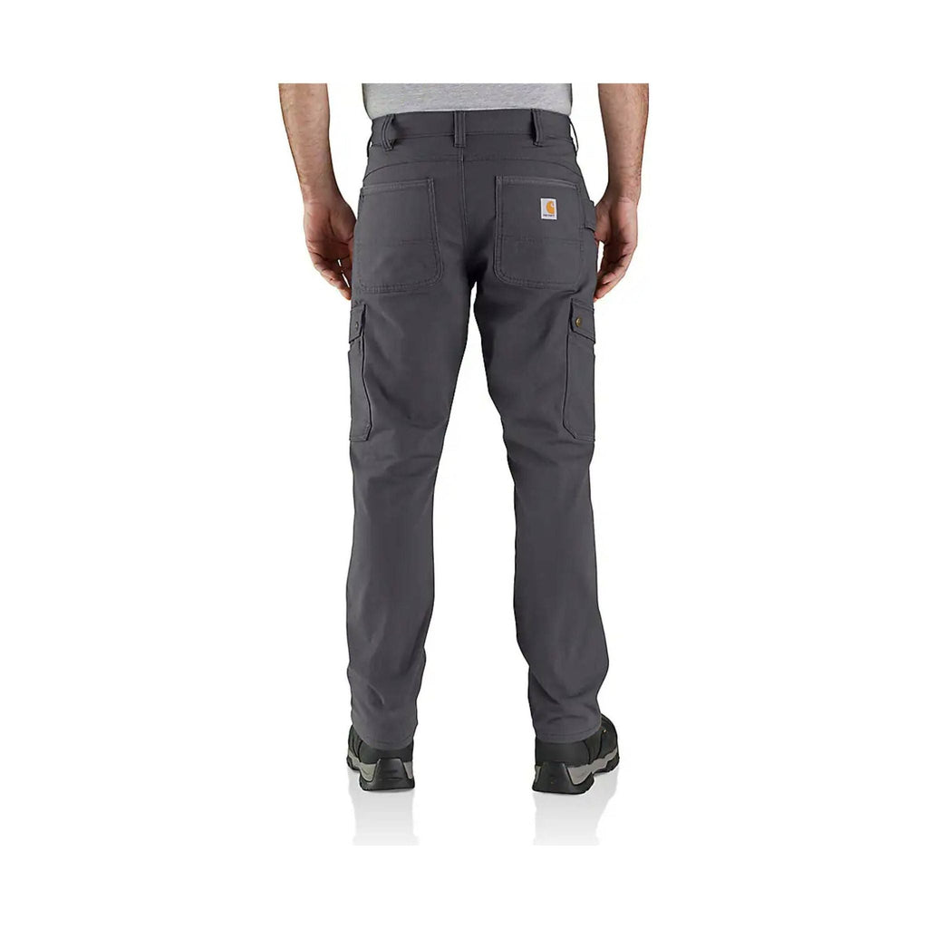 Carhartt Men's Rugged Flex Relaxed Fit Ripstop Cargo Fleece Lined Work Pant - Shadow - Lenny's Shoe & Apparel