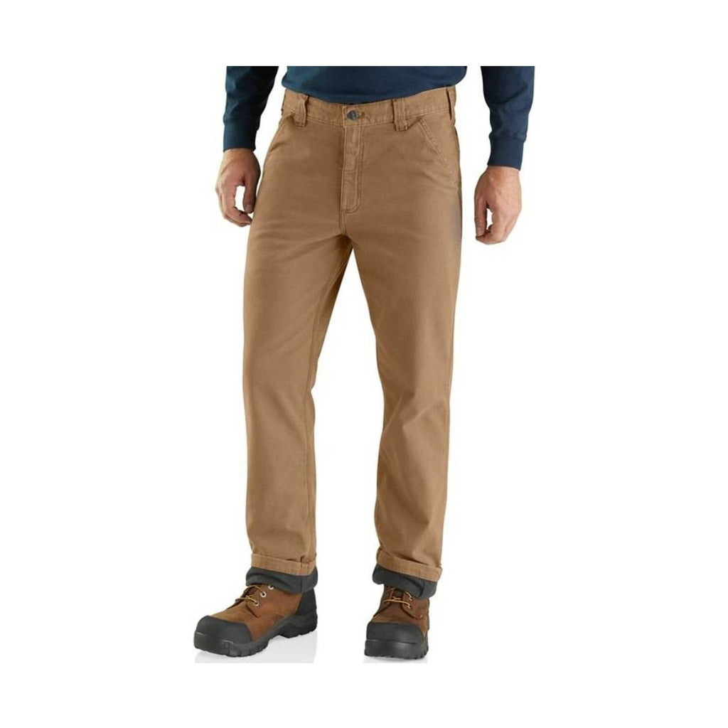 Carhartt Men's Rugged Flex Rigby Dungaree Knit Lined - Dark Khaki - Lenny's Shoe & Apparel