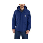 Carhartt Men's Storm Defender Loose Fit Heavy Weight Rain Jacket - Scout Blue - Lenny's Shoe & Apparel