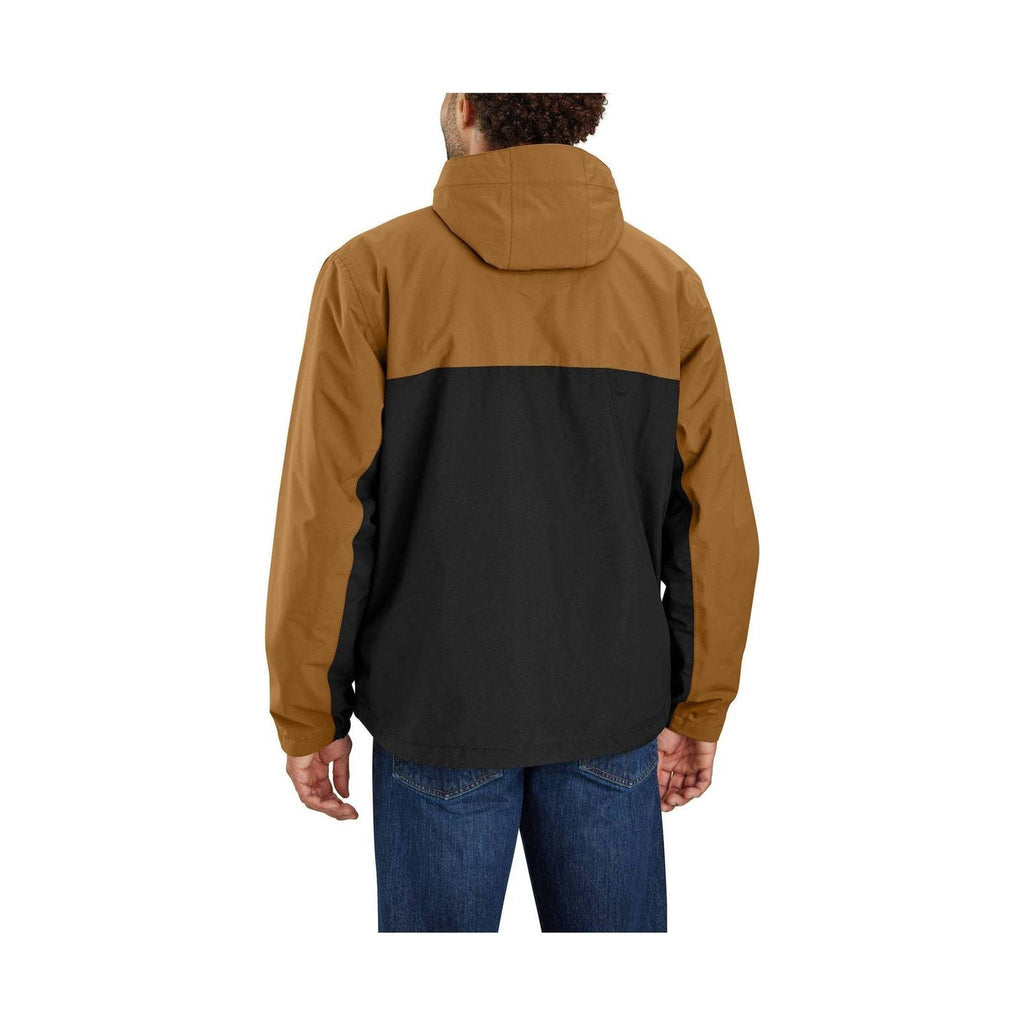 Carhartt Men's Storm Defender Relaxed Fit Lightweight Packable Jacket - Carhartt Brown/Black - Lenny's Shoe & Apparel