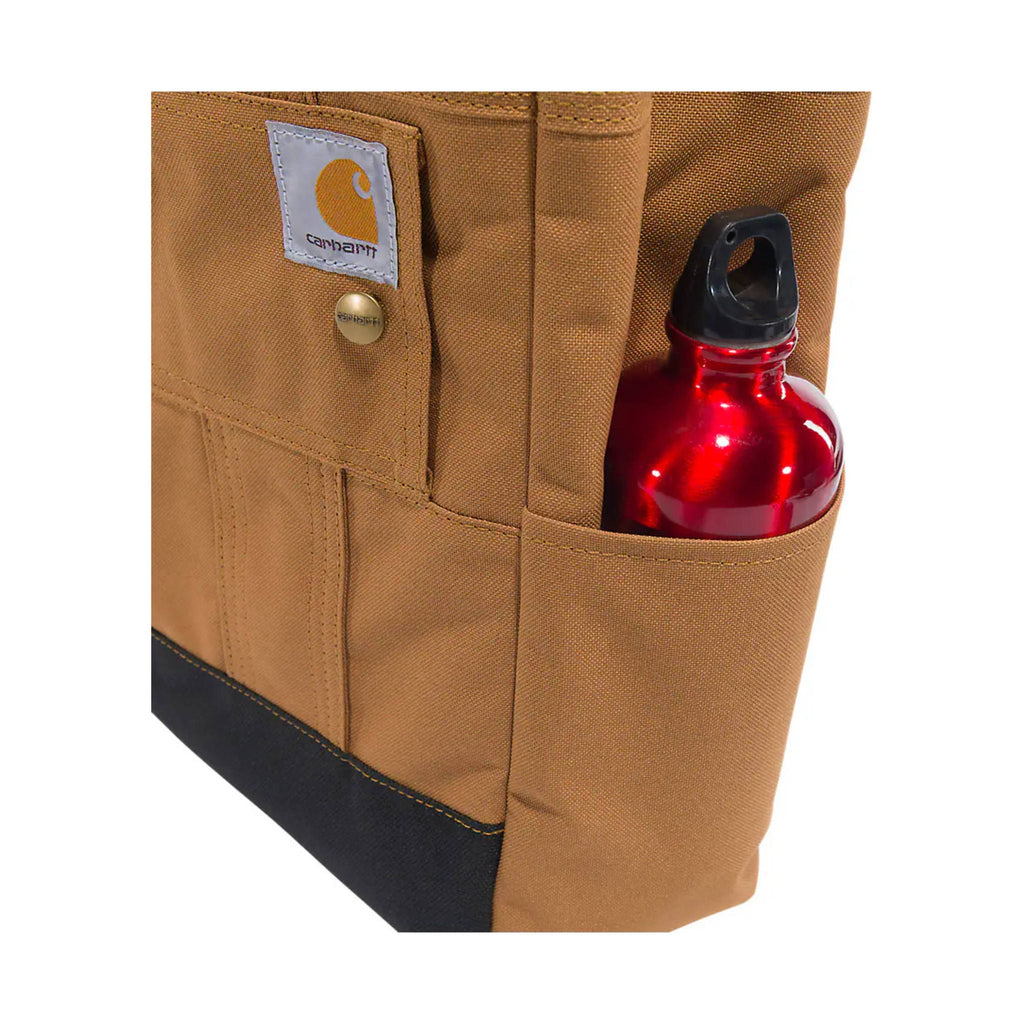 Carhartt Vertical Snap Tote - Carhartt Brown - Lenny's Shoe & Apparel