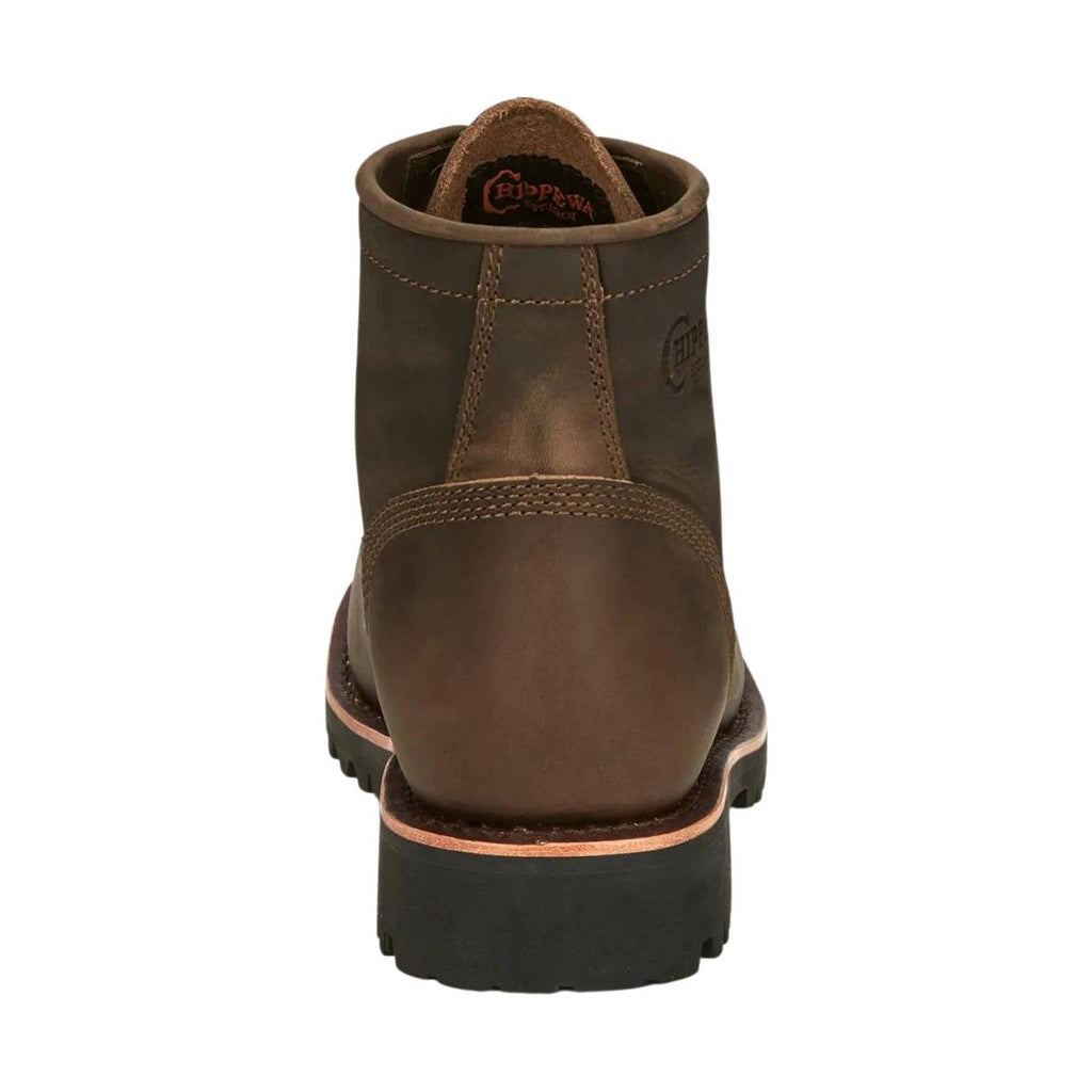 Chippewa Men's Classic 6in Non Insulated Soft Toe Work Boots - Wood - Lenny's Shoe & Apparel