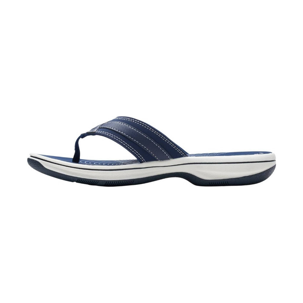 Clarks Women's Breeze Sea - Navy Synthetic - Lenny's Shoe & Apparel