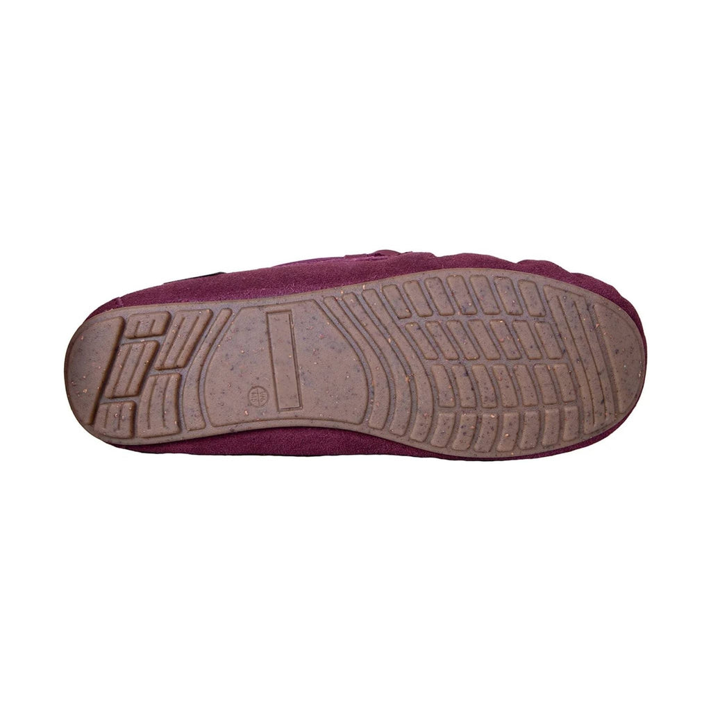 Cloud Nine Women's Moccasins Slippers - Burgundy - Lenny's Shoe & Apparel