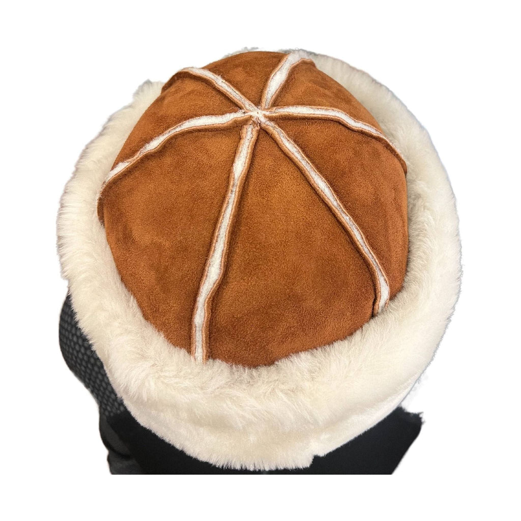 Cloud Nine Women's Sheepskin Suede Hat - Chestnut - Lenny's Shoe & Apparel