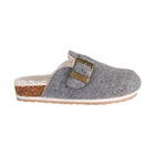 Cloud Nine Women's Shirley Scuff Slippers - Grey Suede - Lenny's Shoe & Apparel