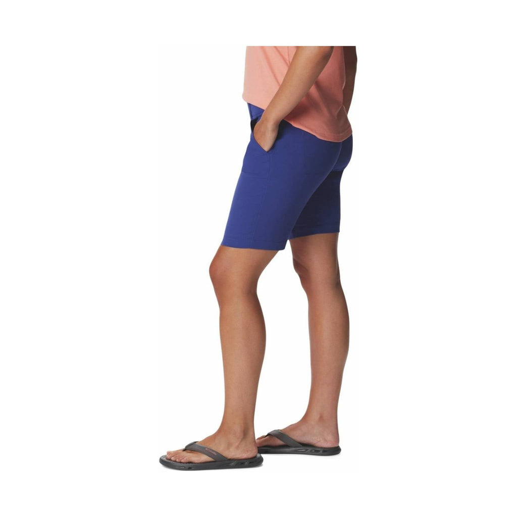 Columbia Women's Saturday Trail Long Short - Dark Sapphire - Lenny's Shoe & Apparel