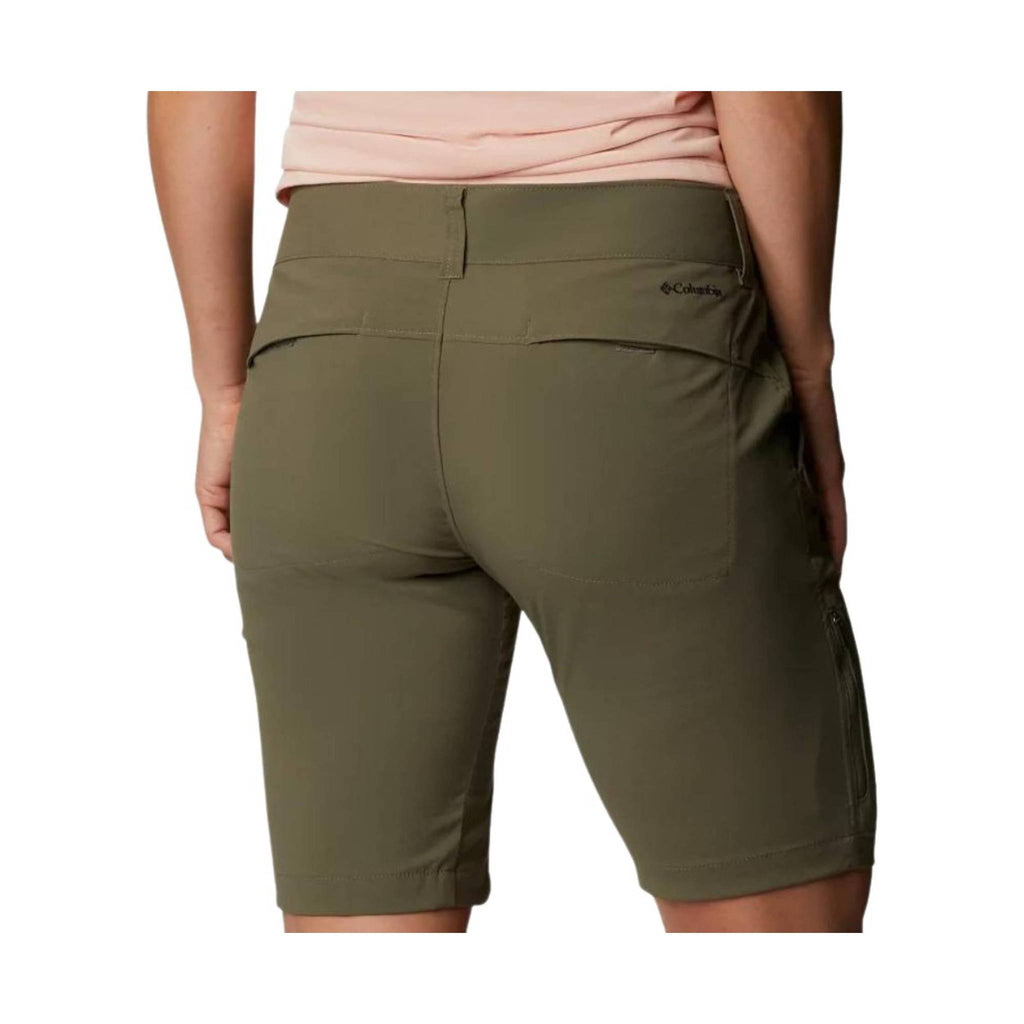 Columbia Women's Saturday Trail Long Short - Stone Green - Lenny's Shoe & Apparel