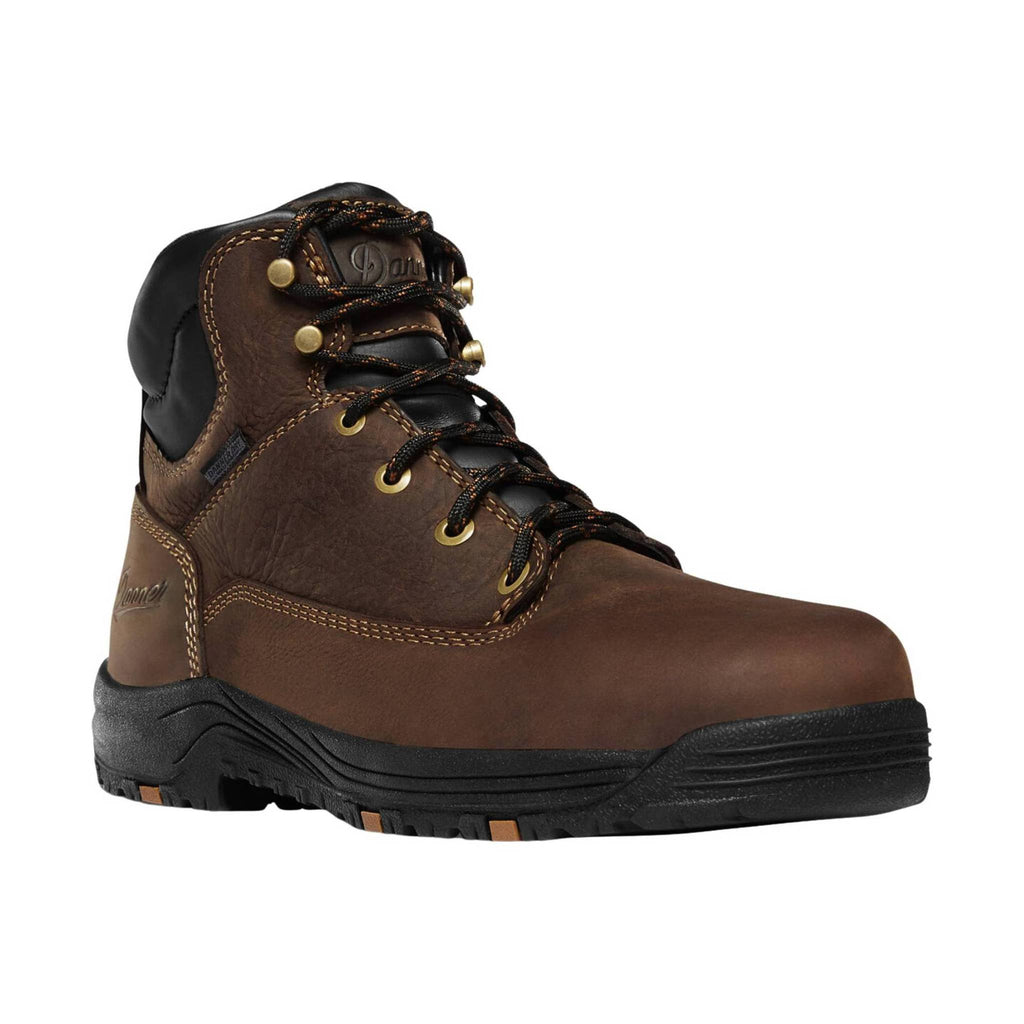 Danner Women's Caliper 5 Inch Aluminum Toe Work Boot - Brown Leather - Lenny's Shoe & Apparel