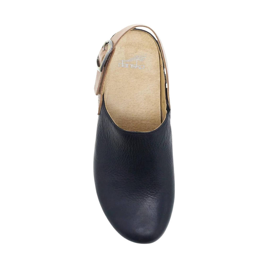 Dansko Women's Marrin Shoe - Black Waxy Milled - Lenny's Shoe & Apparel