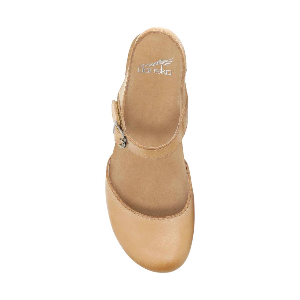 Dansko Women's Tiffani - Tan Milled Burnished - Lenny's Shoe & Apparel