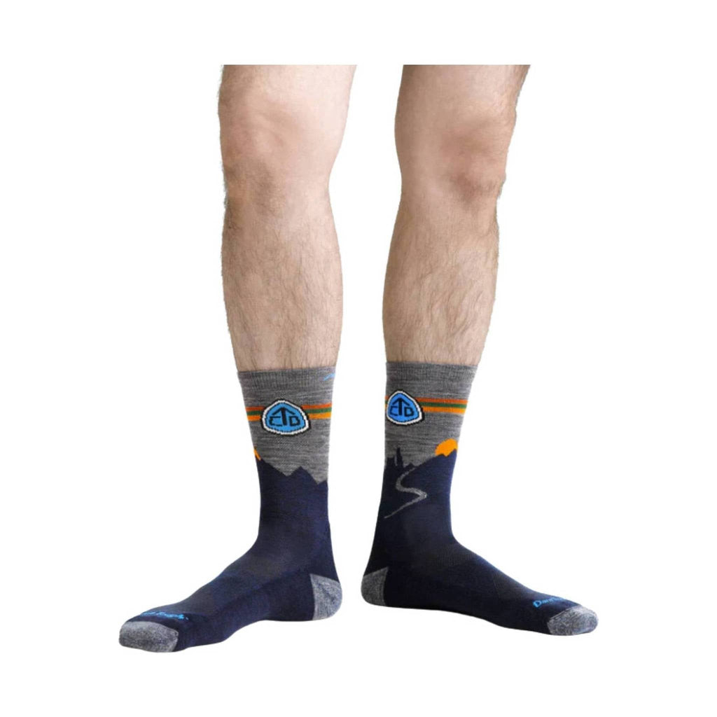 Darn Tough Vermont CDT Micro Crew Lightweight Hiking Sock - Eclipse - Lenny's Shoe & Apparel