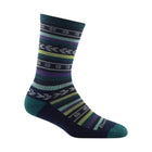 Darn Tough Vermont Women's Bronwyn Crew Lightweight Lifestyle Sock - Dark Teal - Lenny's Shoe & Apparel