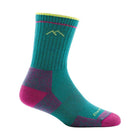 Darn Tough Vermont Women's Coolmax Micro Crew Cushion - Teal - Lenny's Shoe & Apparel