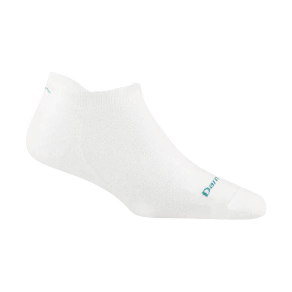 Darn Tough Vermont Women's Ultra-Lightweight No Show Tab Running Sock - White - Lenny's Shoe & Apparel