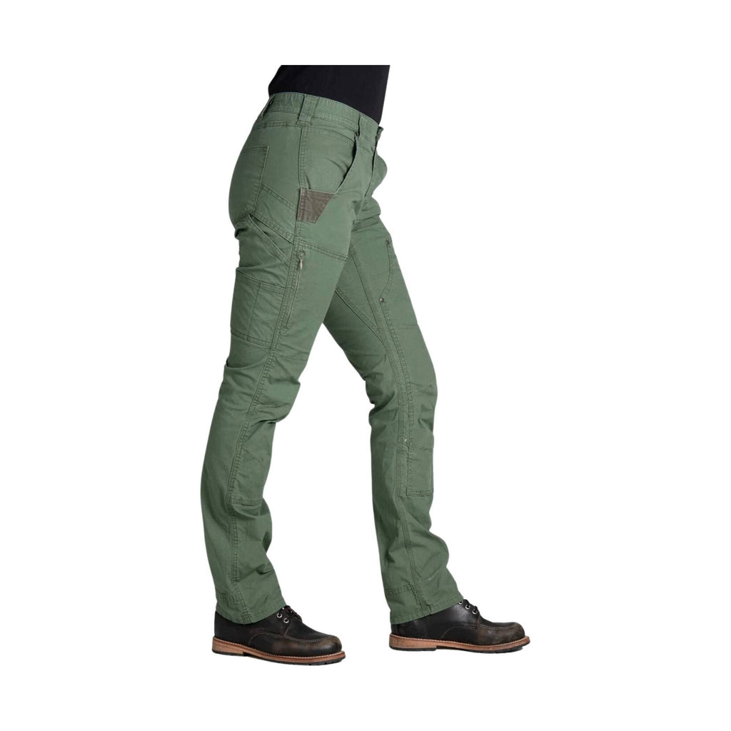 Dovetail Women's Britt X Ultra Light Work Pants - Lichen Green Ripstop - Lenny's Shoe & Apparel