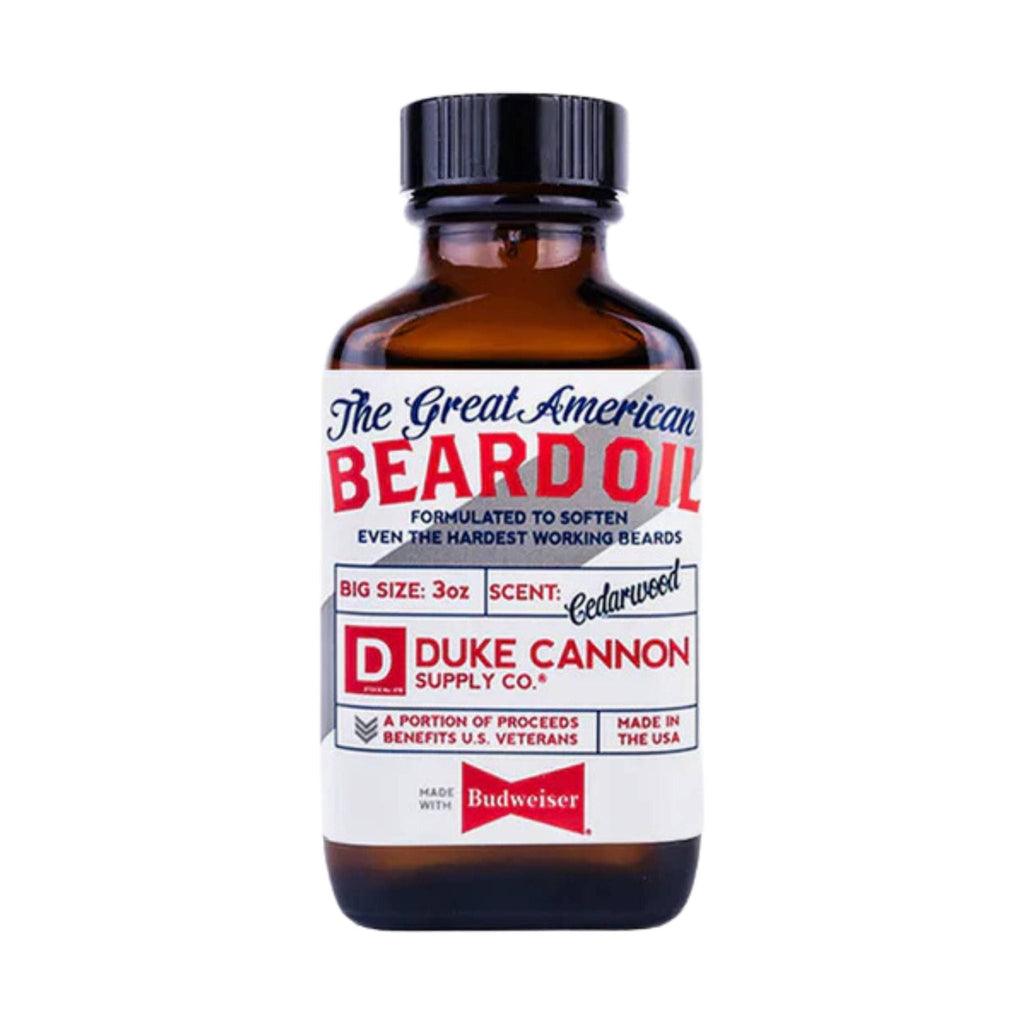 Duke Cannon Great American Budweiser Beard Oil - Lenny's Shoe & Apparel