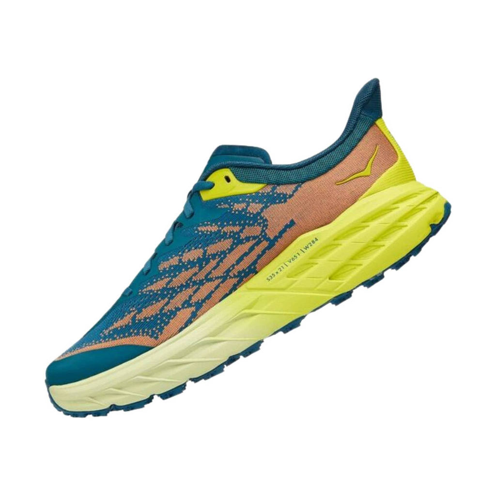 HOKA Men's Speedgoat 5 - Blue Coral/Evening Primrose - Lenny's Shoe & Apparel