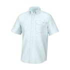 Huk Men's Tide Point Break Short Sleeve Minicheck - Island Paradise - Lenny's Shoe & Apparel