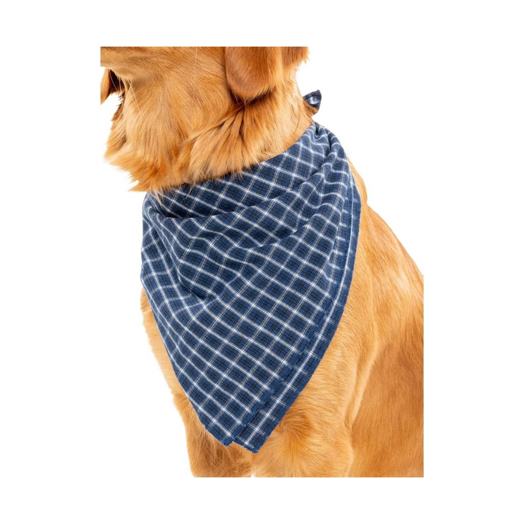 Insect Shield Trail Dog Bandana - Navy Blue - Lenny's Shoe & Apparel