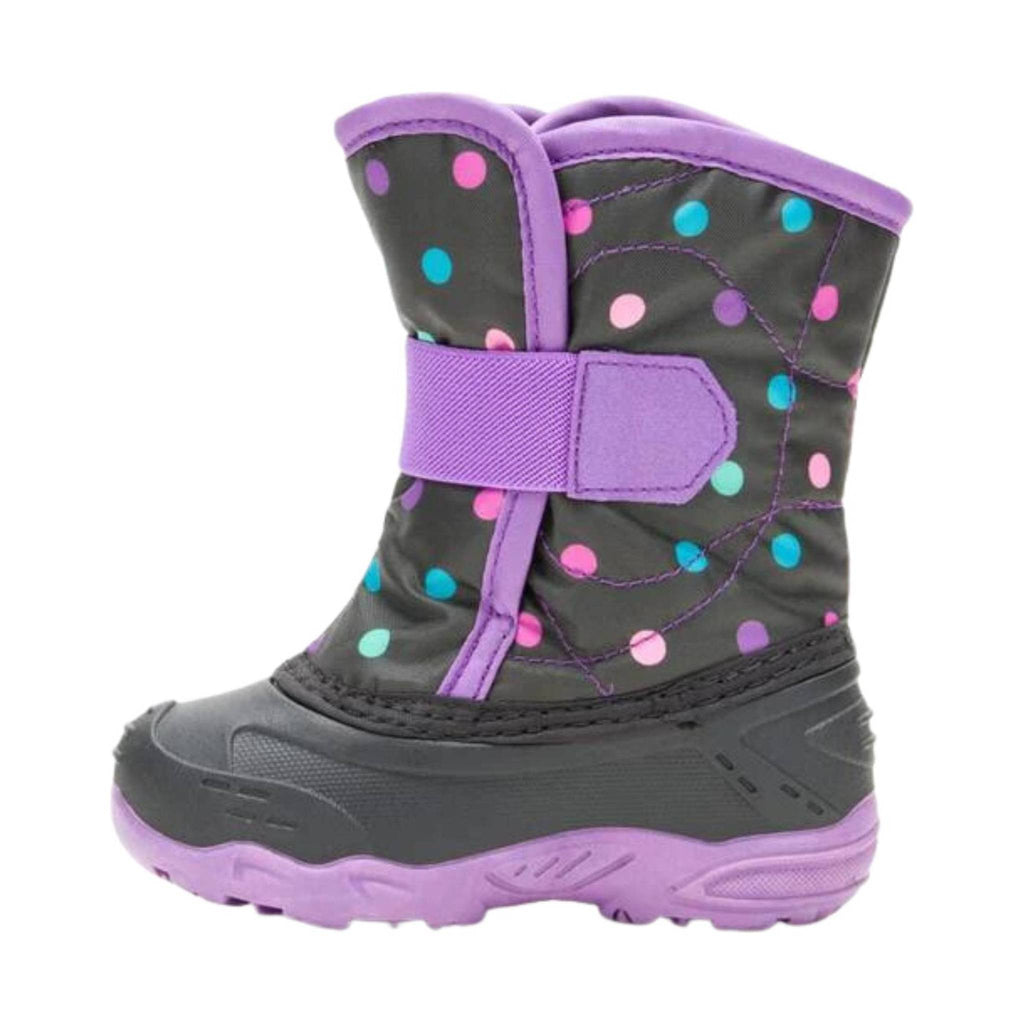 Kamik Toddler Snowbug 6 Winter Boot - Black/Purple - Lenny's Shoe & Apparel