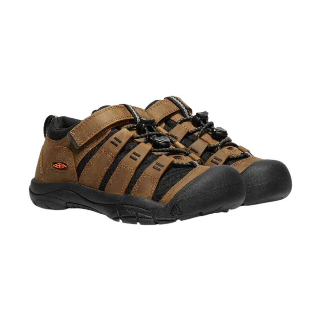 KEEN Big Kids' Newport Shoe - Bison/Black - Lenny's Shoe & Apparel