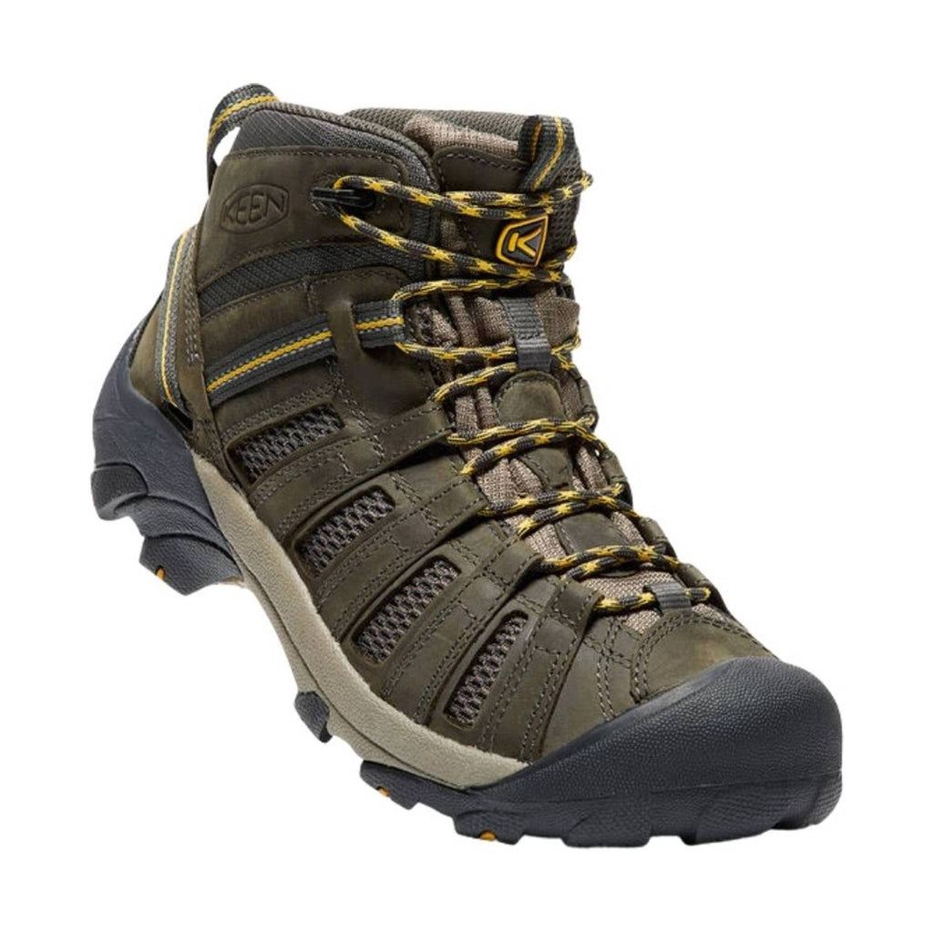 KEEN Men's Voyageur Mid - Raven/ Tawny Olive - Lenny's Shoe & Apparel