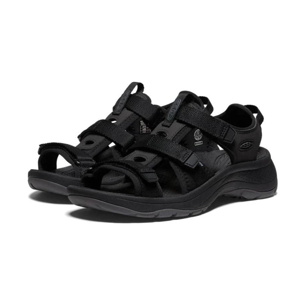 KEEN Women's Astoria West Open Toe Sandal - Black - Lenny's Shoe & Apparel