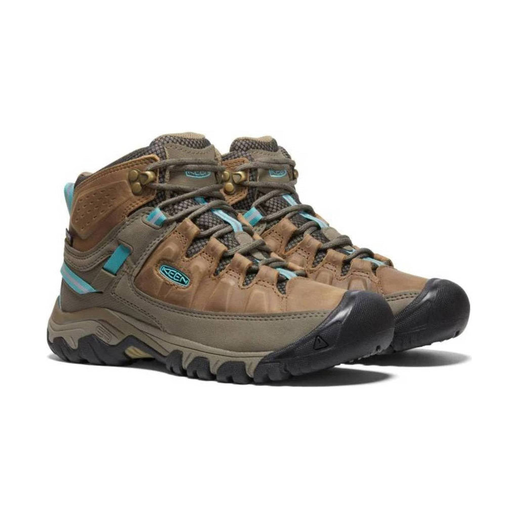 KEEN Women's Targhee III Mid Waterproof Boot - Toasted Coconut/Porcelain - Lenny's Shoe & Apparel