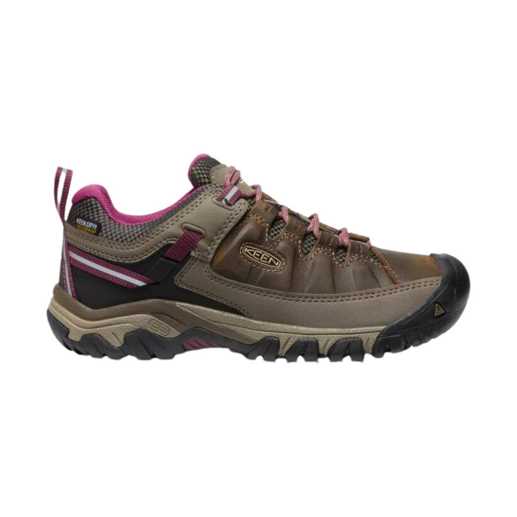 KEEN Women's Targhee III Waterproof - Weiss/Boysenberry - Lenny's Shoe & Apparel