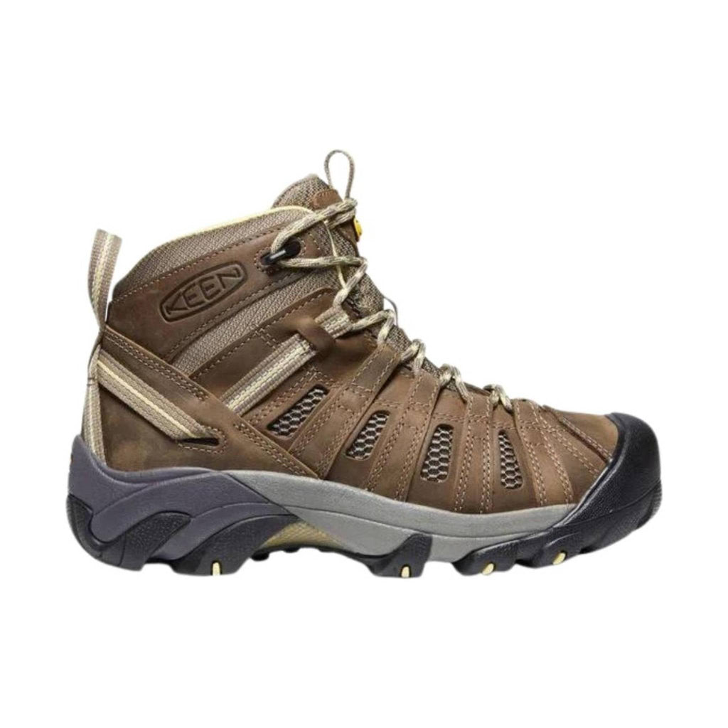 KEEN Women's Voyageur Mid Boot - Brindle/Custard - Lenny's Shoe & Apparel