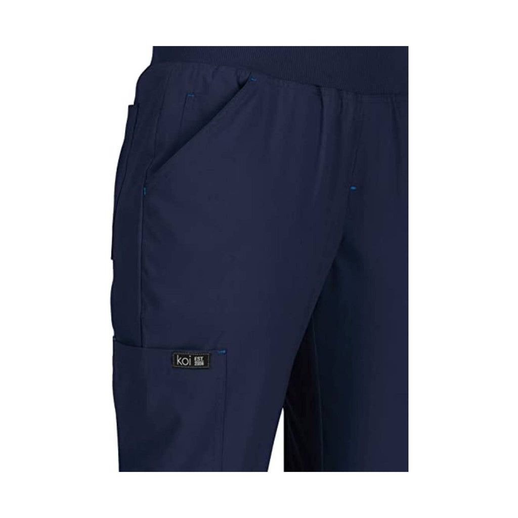 Koi Women's Scrubs Laurie Pant - Navy - Lenny's Shoe & Apparel