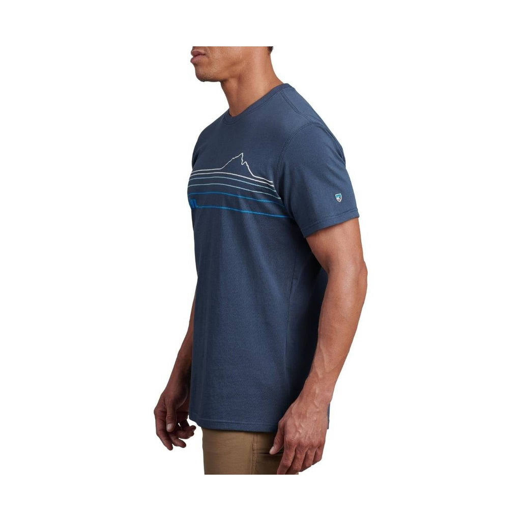 Kuhl Men's Mountain Lines T - Pirate Blue - Lenny's Shoe & Apparel