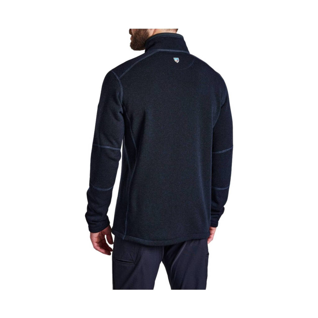 Kuhl Men's Revel Quarter-Zip Sweater - Mutiny Blue / Kuhl Blue - Lenny's Shoe & Apparel