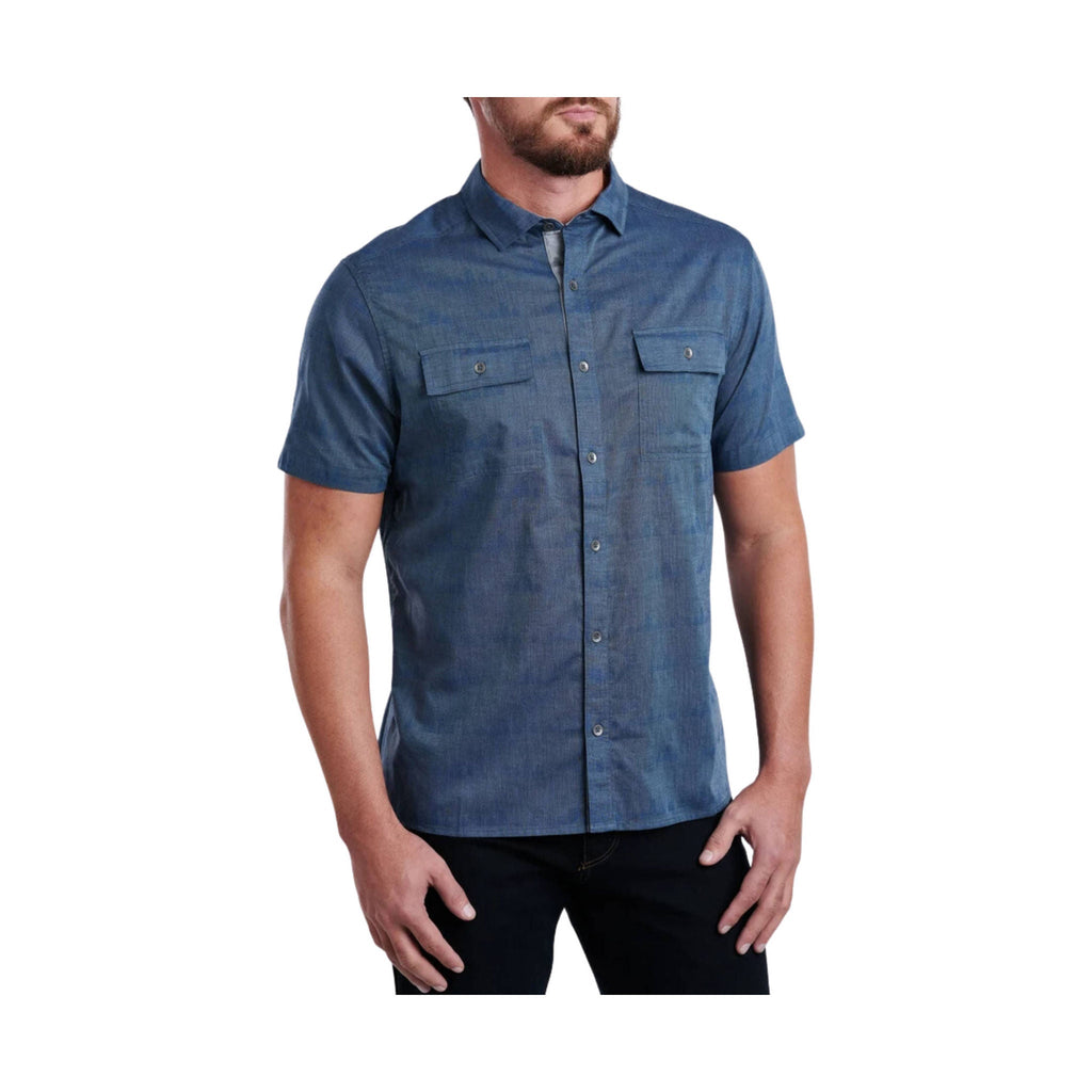 Kuhl Men's Thrive Short Sleeve - Blue Cove - Lenny's Shoe & Apparel