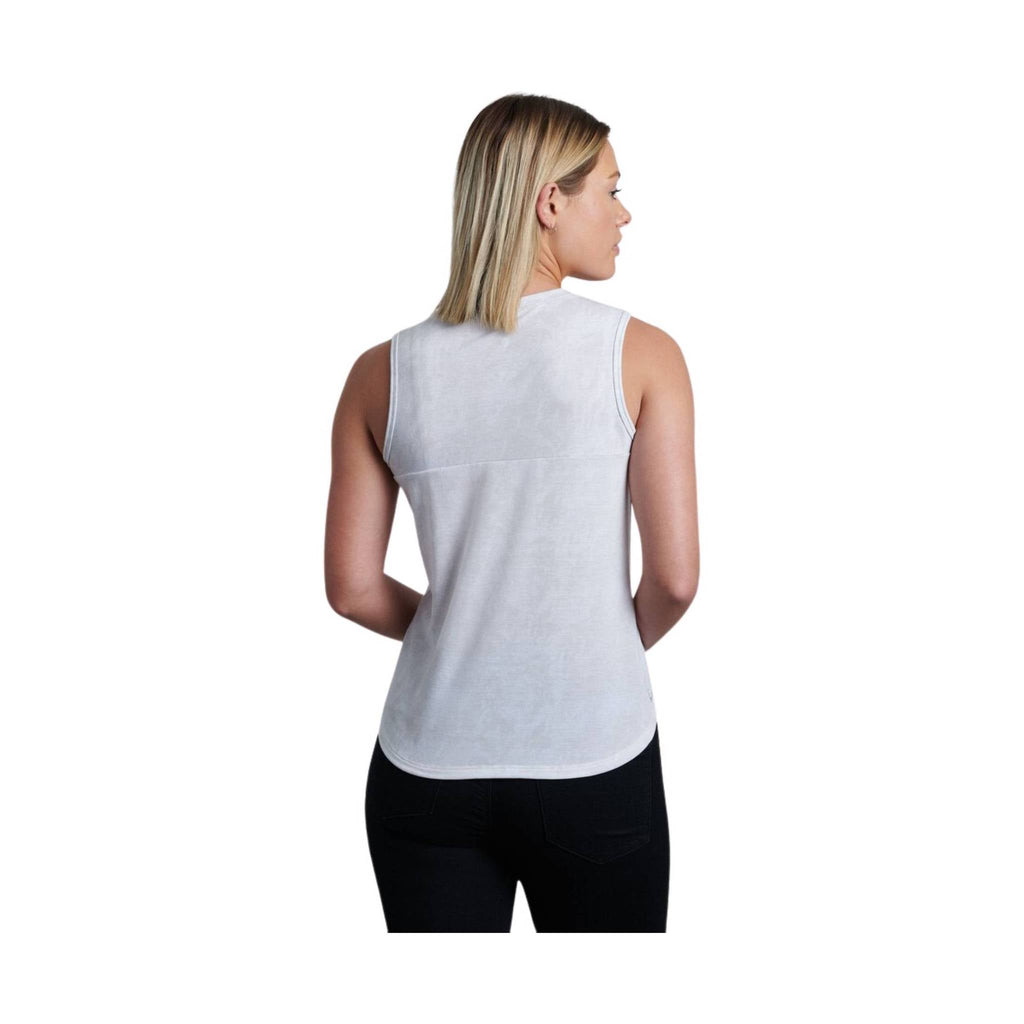 Kuhl Women's Konstance Tank - White Print - Lenny's Shoe & Apparel