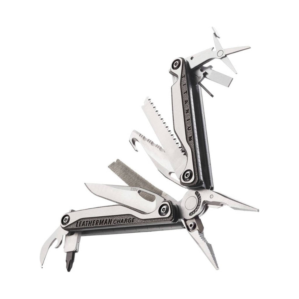 Leatherman Charge Plus TTI - Stainless Steel - Lenny's Shoe & Apparel