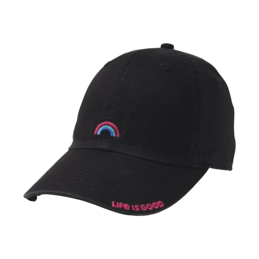 Life Is Good Chill Cap Rainbow Vibe - Night Black - Lenny's Shoe & Apparel