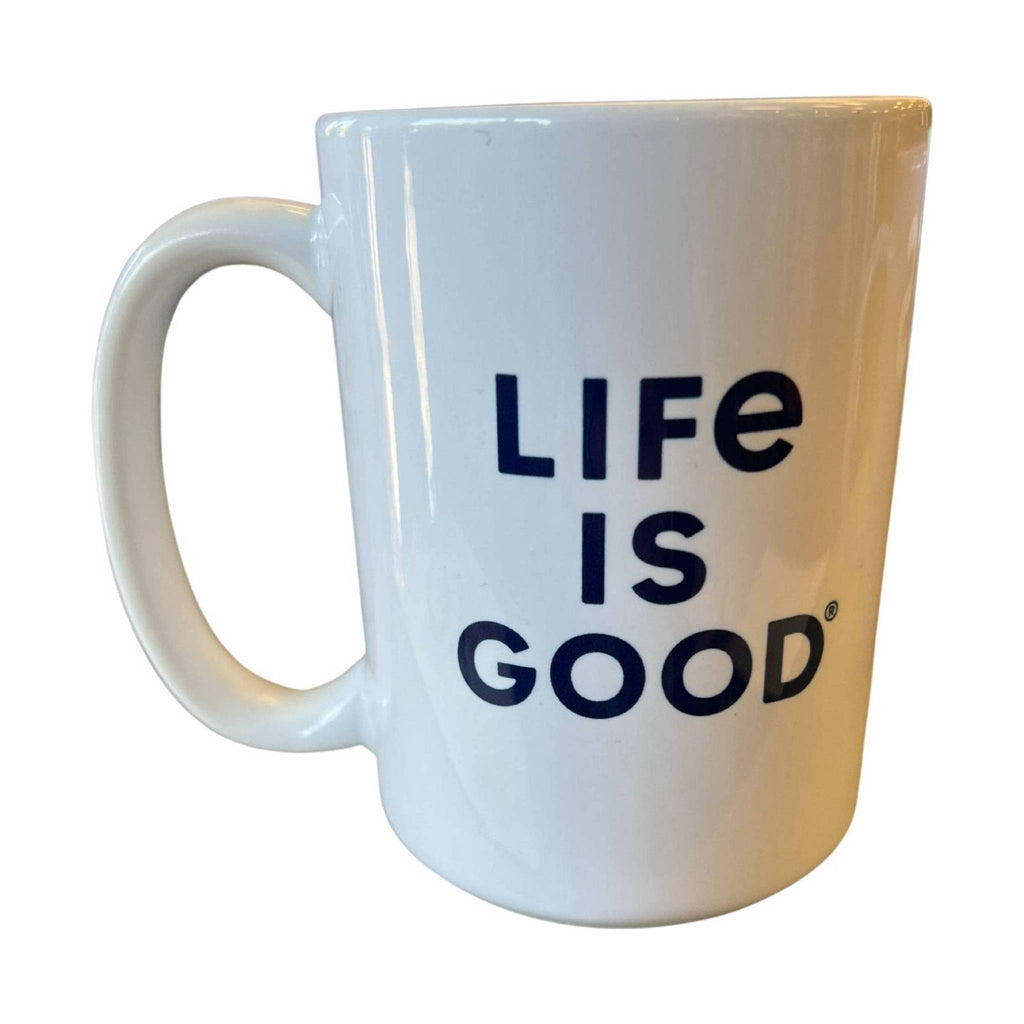 Life Is Good Vermont Compass Mug - Bone - Lenny's Shoe & Apparel