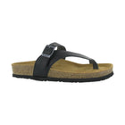 Naot Women's Tahoe Classic Sandal - Black Leather - Lenny's Shoe & Apparel