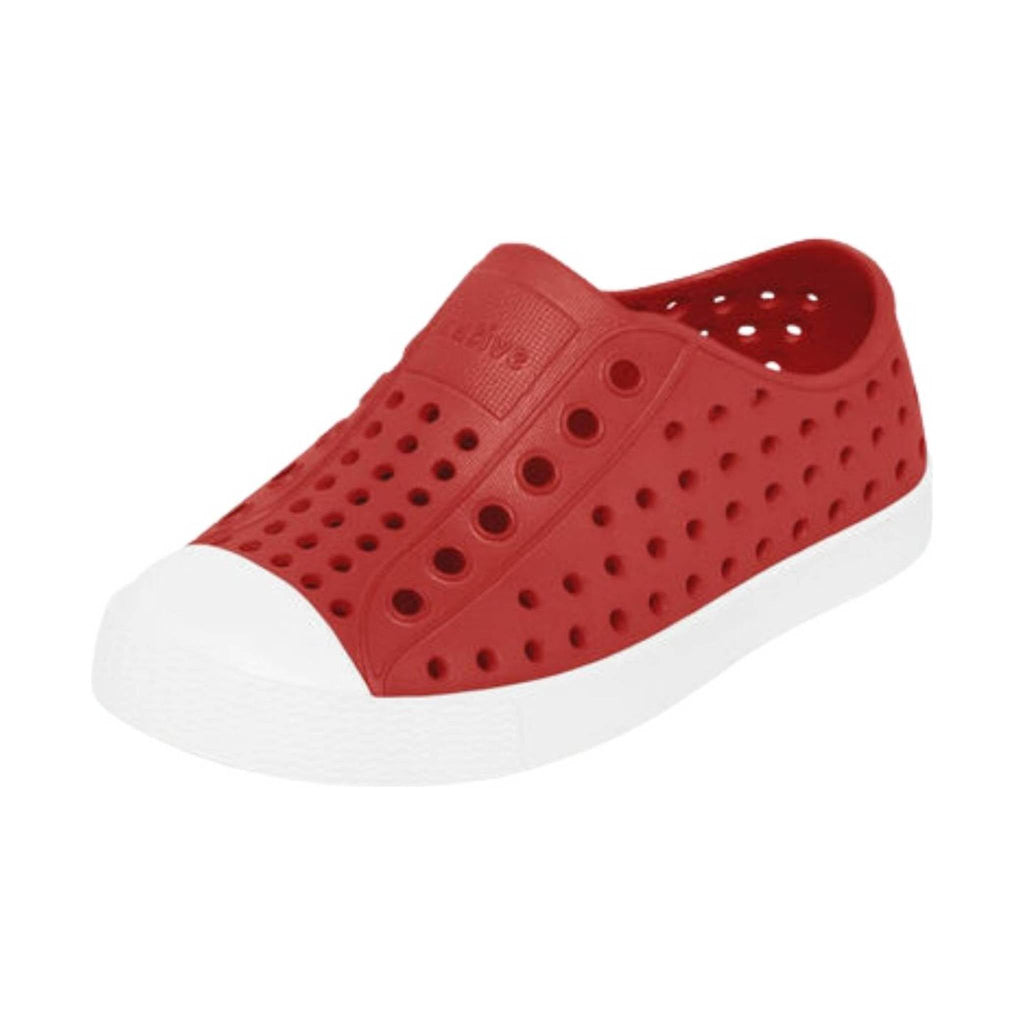 Native Kids' Toddler Jefferson - Torch Red/Shell White - Lenny's Shoe & Apparel