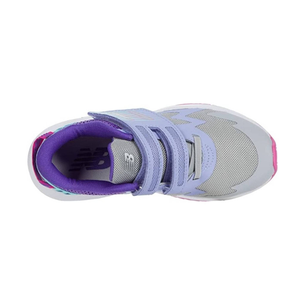 New Balance Kids' Ravv1 Shoe - Light Aluminum/Mirage Violet - Lenny's Shoe & Apparel