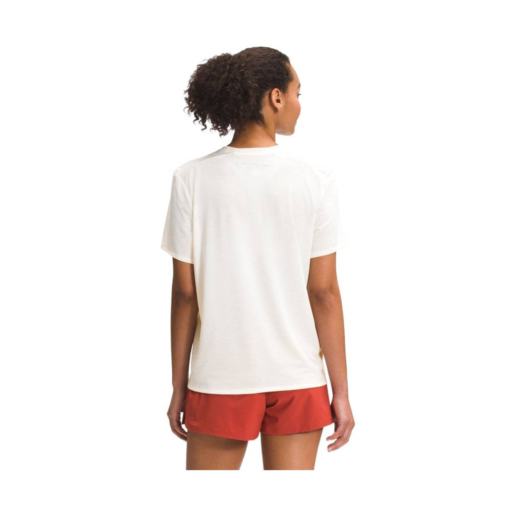 North Face Women's Wander Short Sleeve - Gardenia White - Lenny's Shoe & Apparel