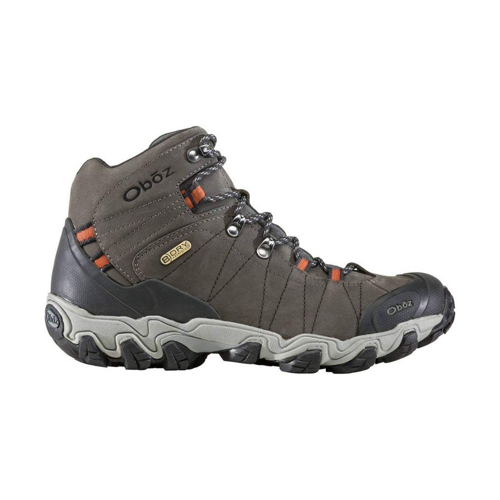 Oboz Men's Bridger Mid Waterproof Hiking Boot - Raven - Lenny's Shoe & Apparel