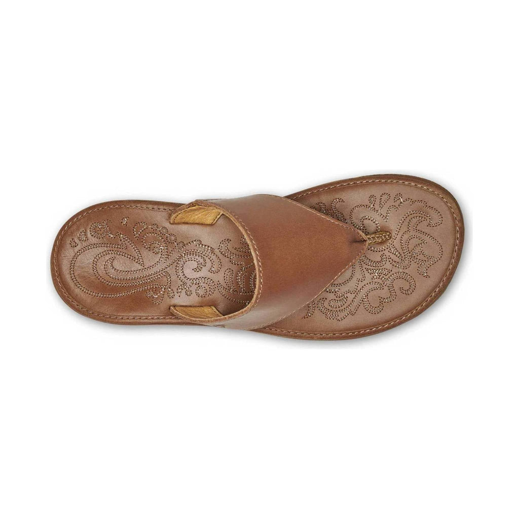 Olukai Women's Paniolo Lipi Flip Flop - Tan - Lenny's Shoe & Apparel